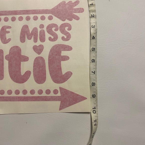 Little Miss Cutie decal by Apollo’s products 12x10 - Picture 2 of 4